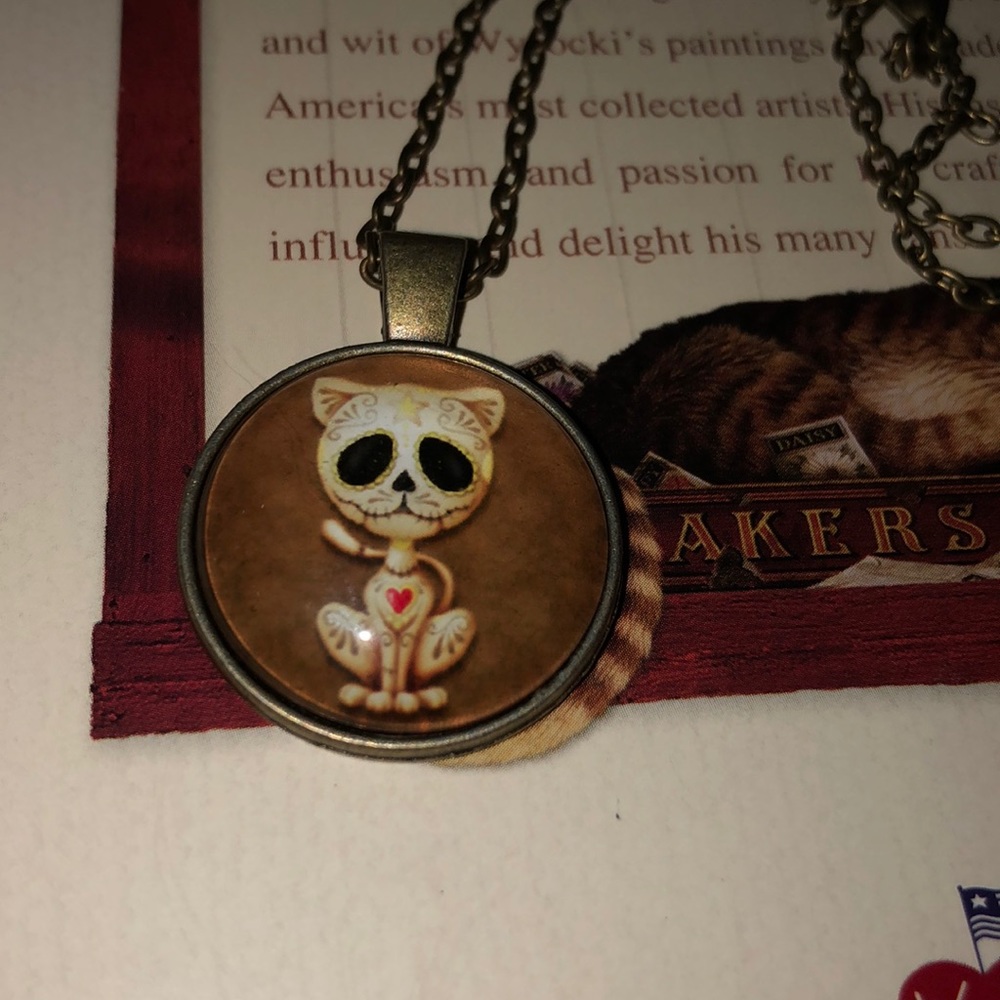 🌸Sugar skull necklace 🌸